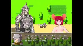 Tiny Expecting Adventuress Pleasured by Curvy Monsters in Steamy Encounter