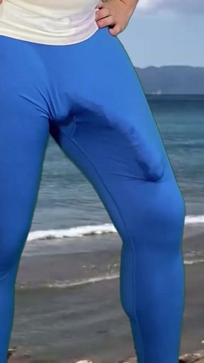 Stunning moment from "Massive cock cum in tight pants"