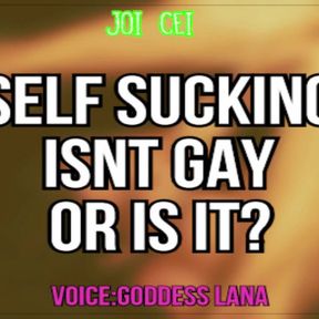 AUDIO ONLY - Self-sucking isn't gay or is it