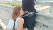 public blowjob and highway sex