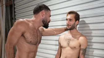 Ricky Larkin dominates slender Jesse Prather in m+m anal with cumshot
