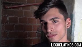 After BJ an aggressive jock beat up a straight Latino gay man bareback