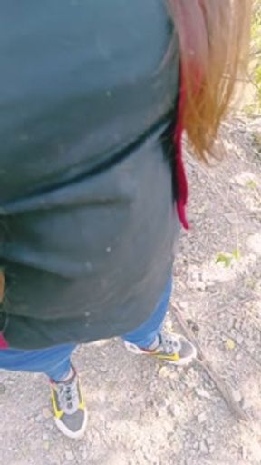 Nisha showing boobs in public.. public pickup...