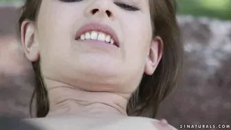 Liona Levi's Outdoor Adventure: Petite Brunette Gets Intimate with BF in the Park