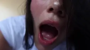 I'm Using My Dildo in a Sexy Black Lingerie