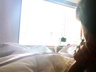 POV Banging in Front of a Window in Fresh York Town so All Can Watch