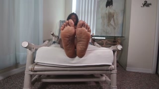 lick her feet femdom POV
