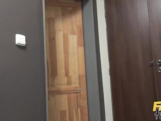 Fake Hostel - College hunk screws a boyz excited cheating Latin babe girlfriend