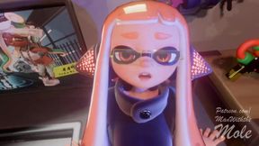Splatoon's Agent Girl Takes a Break From Gaming For Fucking