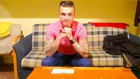 Tattooed Twink Gets Dominated by Rugged Loan Shark – Steamy Payback Sex – DebtDandy