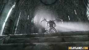 Vampire Claims Human Lover in Fiery Moonlit Ass Ride Adventure