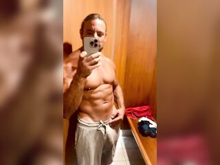 Being Cheeky in the Gym Change Room