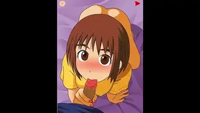 Animated 3some with Fuka Ayase