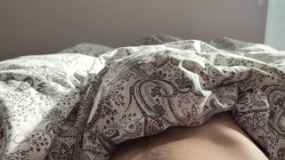 Big Ass Step Sister Sharing Bed Without Panties With Me and Crosses the Line