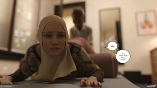 THE MASSEUR - Chapter 2 - Wife orgasms in front of the masseur while Massaging