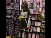 Goth Farts Loud in Mall