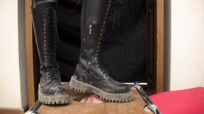You will see only dirty soles of my Doc Martens boots (part 4 of 4), flo323x 1080p