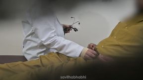 Doctor Jerking Patient Dick in Clinic