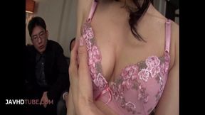 Japanese Blowjob by Marina Matsumoto featuring Handjob Cumshot in a steamy encounter with
