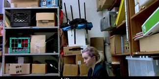 Naughty teen Lexi Lore gets fucked by security officer