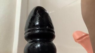 Fag caged slave: day of salvation with anal plugs and toys