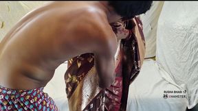Saree fuck in all positions husband not in home