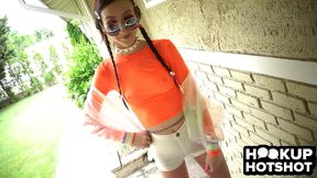 collared carmen rae destroyed by savage thrusts