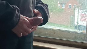 Masturbating and Cumming by the Window at Friend's House - Rockardglans