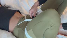 MarleneBound Helpless in Tight Frogtie and Ballgag with Vibrator