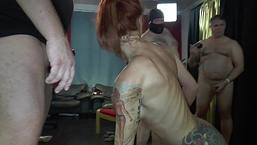 Hottest day and hot Kessie Shy gets her arsehole fucked and inseminated
