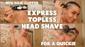 A QUICK SHAVE FOR A QUICKIE