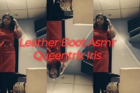 Leather boot a.s.m.r