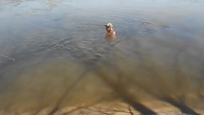 First Skinny-Dip of 2020 in Cold Des Moines River Waters