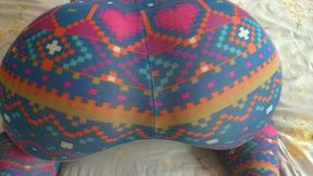 Big Ass Molly the MILF in Yoga pants - Fucked hard Doggy - POV