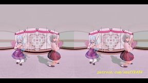 VR180 mmd Noelamy Dance 3d hololive Hentai