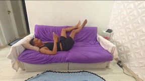 MATURE BBW 105 KG CHEST SITTING WHILE SEWING AND READING - NEW MATURE MARIANA LEAL AND MARVIN - FULL VERSION IN FULL HD - NEW JANUARY 2026