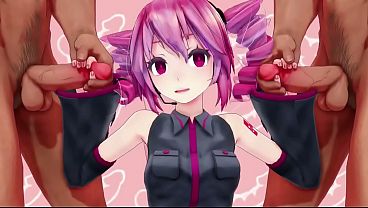 Kasane Teto Cowgirl Sex - Fukkireta MMD by Osuimono