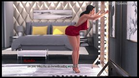 hot stepmom caught them having sex in her living room - milfania (part 03) developed by dr. phoenix games