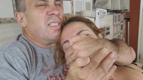 FEEL MY POWERFULL BIG HANDS IN YOUR LITTLE MOUTH - BY PAULO MAQUI - CLIP 2 IN FULL HD
