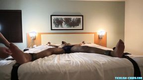 ”Bear Daddy Matt Tickles & Teases Ebony Jamal big black dick”