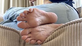I'll show you my sweaty socks and soles