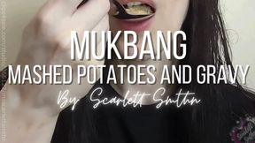 Mukbang Mashed Potatoes and Gravy