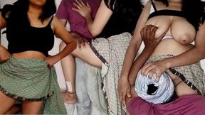 Girlfriend Ki Saheli Boli Pahle Meri Chut Chato, then she ride my big dick, village girl hindi audio sex
