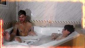 se termino de grabar y seguimos filmando el backstage del descanso en el jacuzzi ,¡¡¡¡