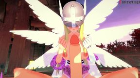 angelwomon evolving to fuck - full pov - digimon - thanks