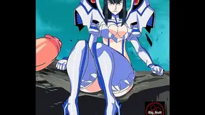 Cute Anime Parody – Satsuki From Kill La Kill Gets naughty In Cartoony Action