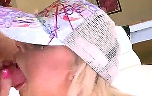 Alexis monroe deepthroating big size dick with a lot of spit