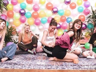 Ersties - Dare Ring 6some - Six Pretty Sweethearts Play Truth Or Dare [Part 1 of 5]