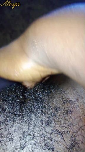 Trying to stretch my tight pussy