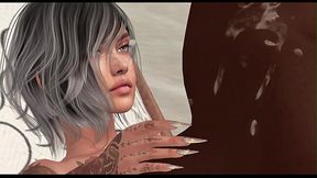 Little Sexy found some BBC at the Beach